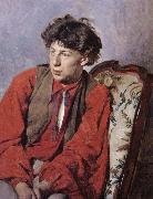 Ilia Efimovich Repin Vasile Repin portrait USA oil painting artist